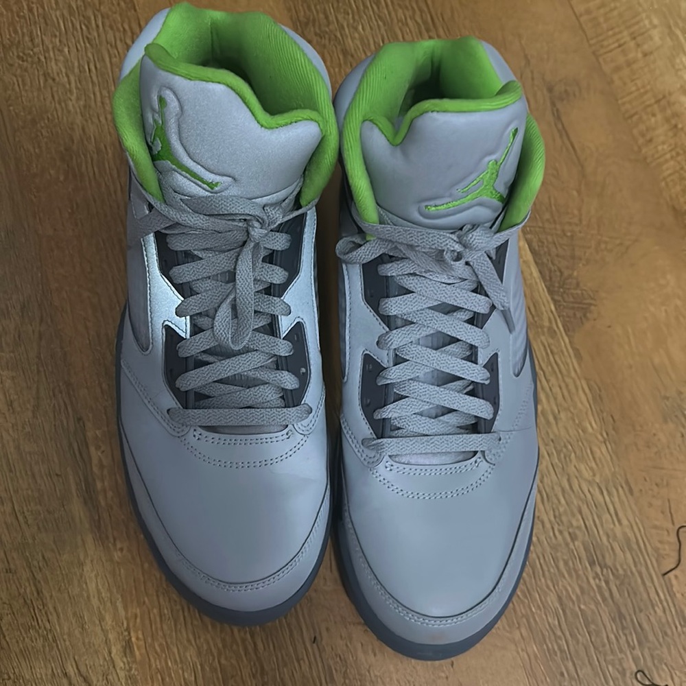 Air Jordan 5 retro “Green Bean” Worn once